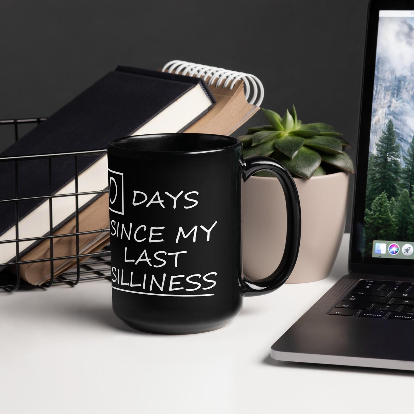 Zero Days Since Last Silliness Coffee Cup | The Office Meme Mug