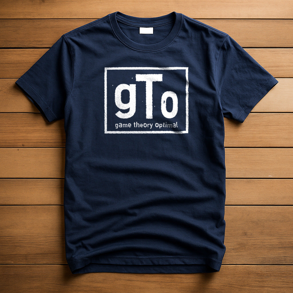 Game Theory Optimal (GTO) T-Shirt | Poker Shirts