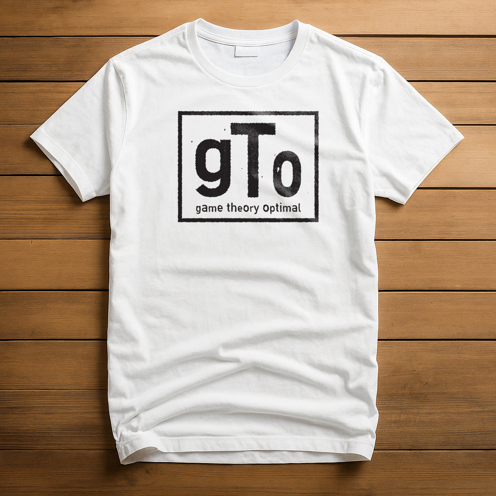 Game Theory Optimal (GTO) T-Shirt | Poker Shirts
