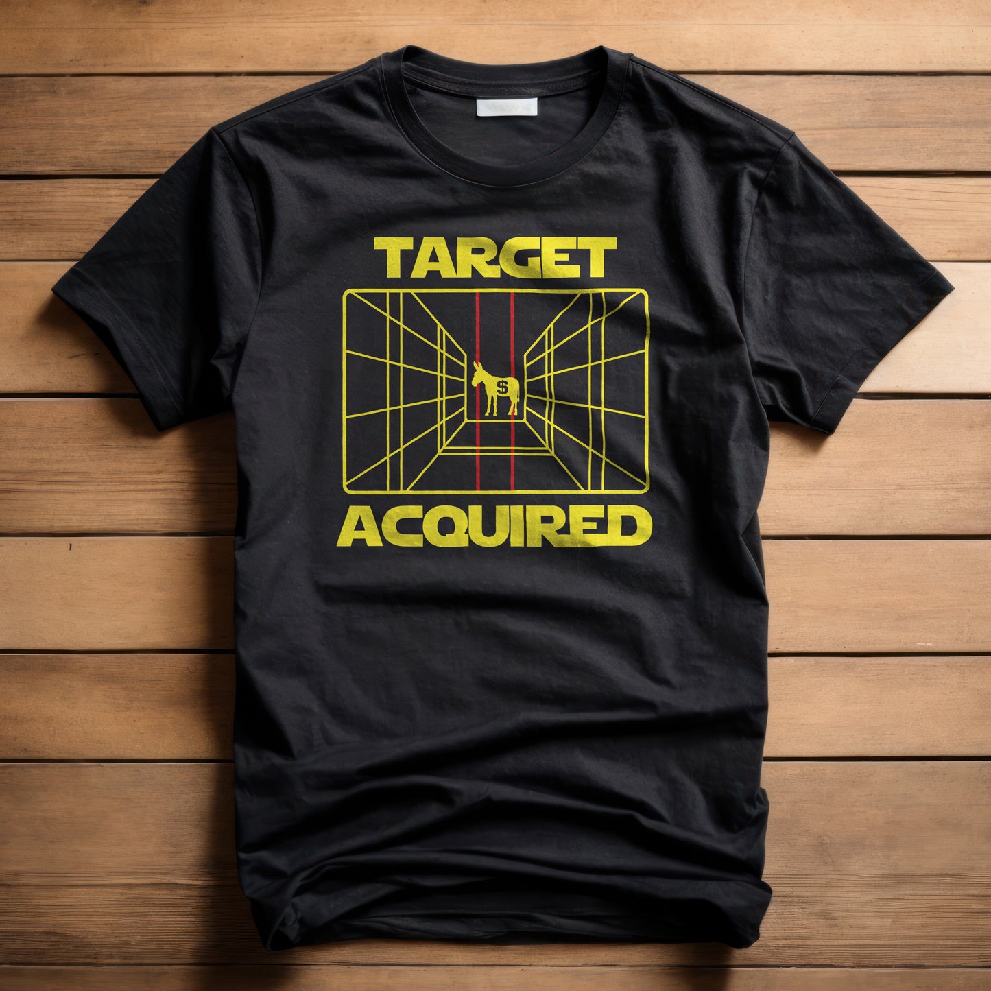 Donkey Hunter Poker T-Shirt | Star Wars Parody Shirt