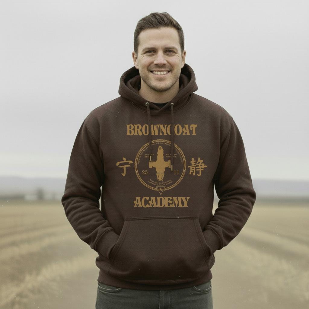 Browncoat Academy Hoodie | Firefly Serenity Fan Hoodie