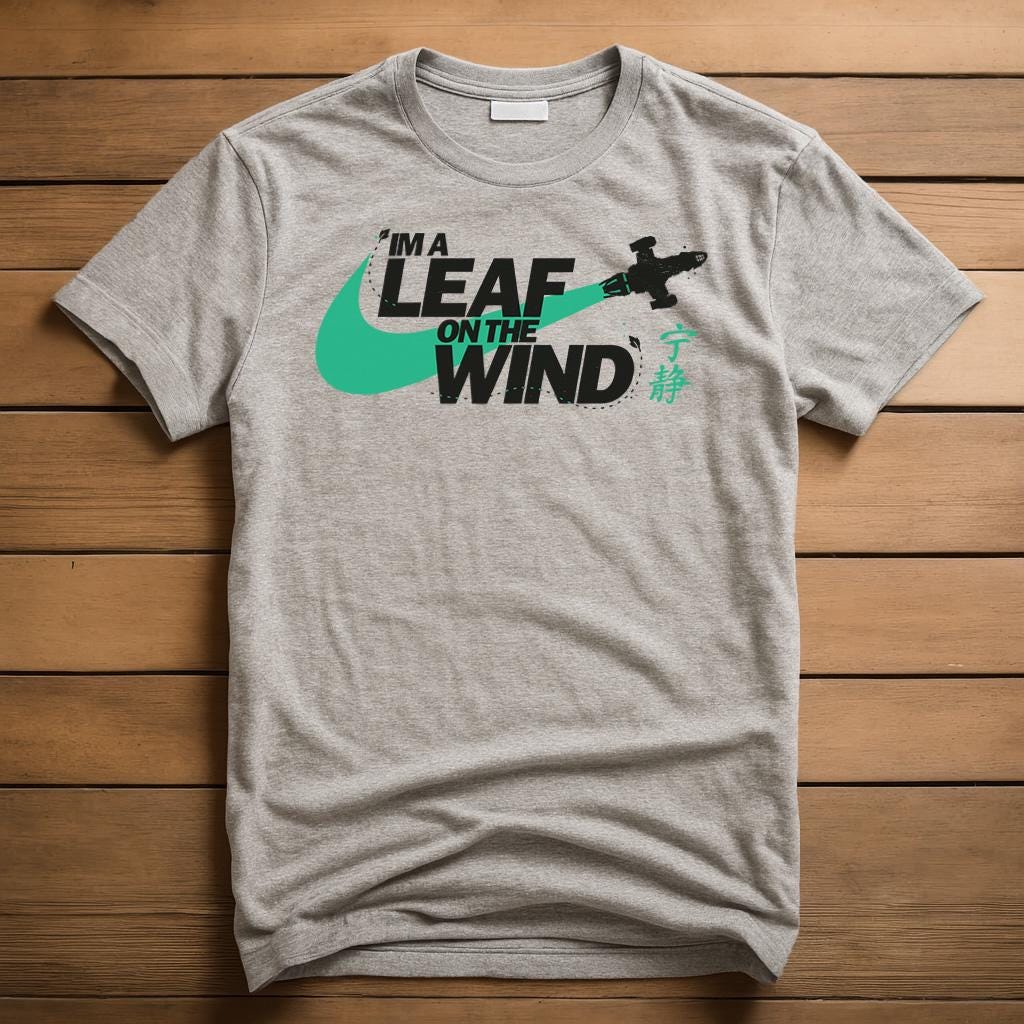 Leaf of the Wind T-Shirt | Firefly Serenity Tri-Blend Sports Shirt