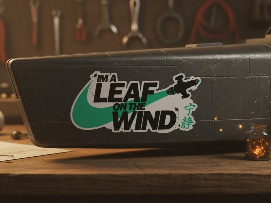 Im a Leaf on the Wind Sticker | Firefly Serenity Sticker