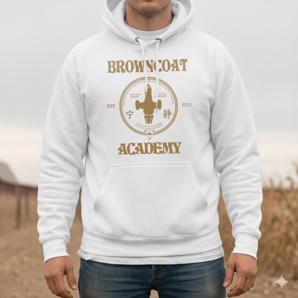 Browncoat Academy Hoodie | Firefly Serenity Fan Hoodie