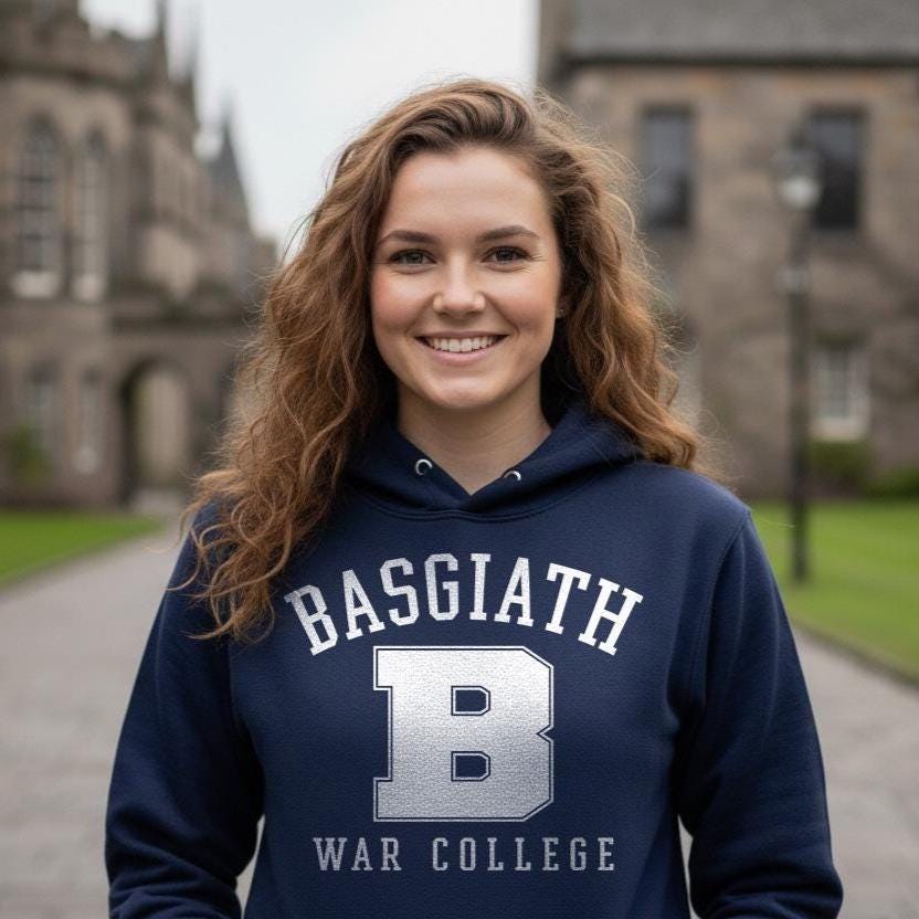 Basgiath War College Hoodie | Fourth Wing Dragon Riders