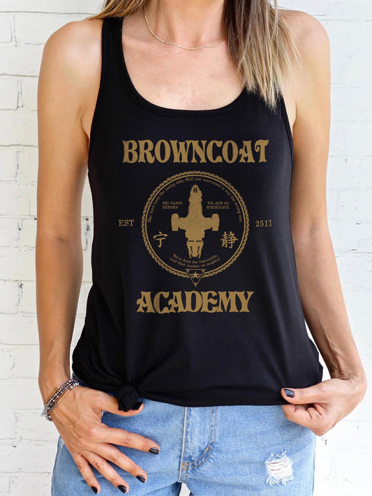 Browncoat Academy Tank Top | Firefly Shirts