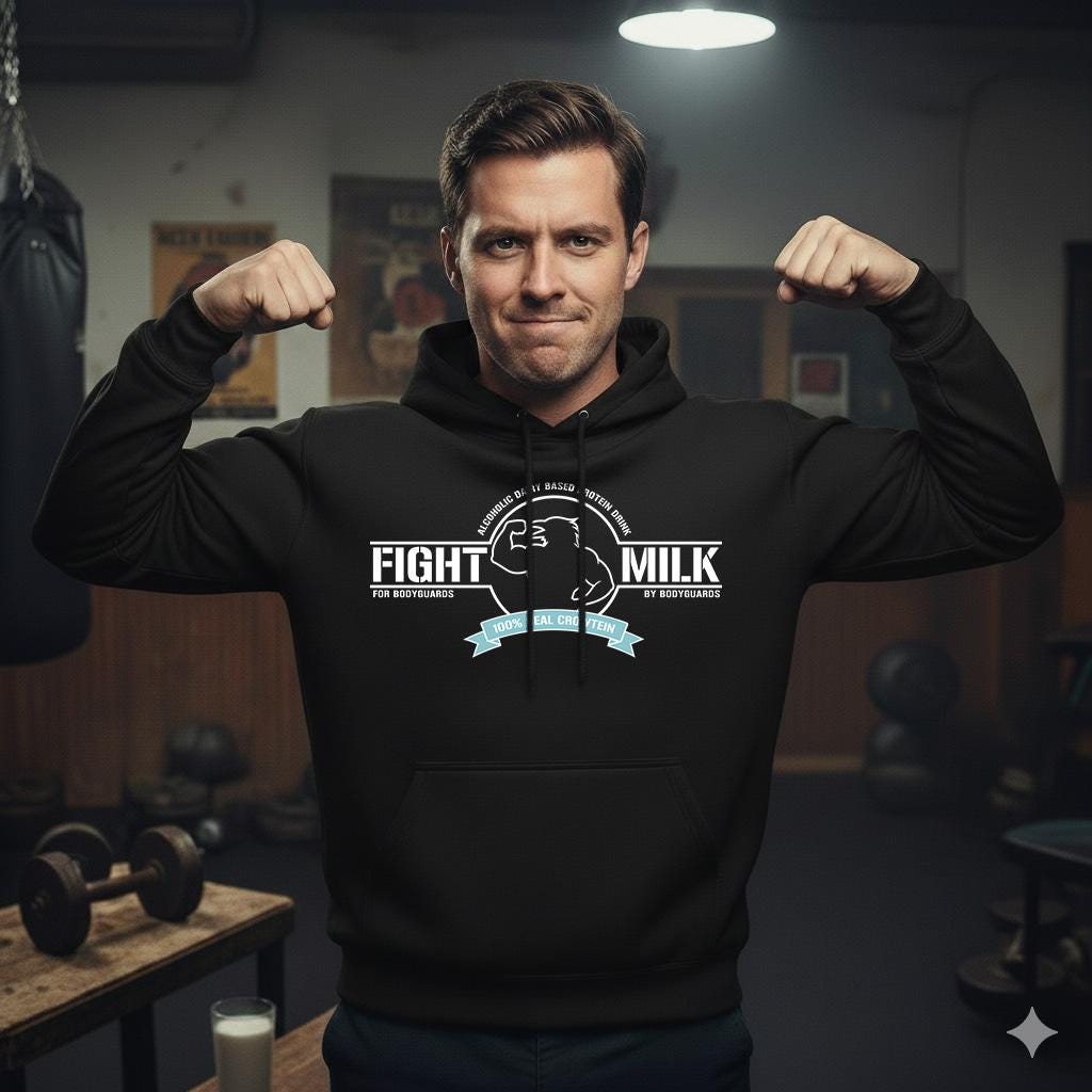 Fight Milk Hoodie | Always Sunny in Philadelphia Tribute Hoodie