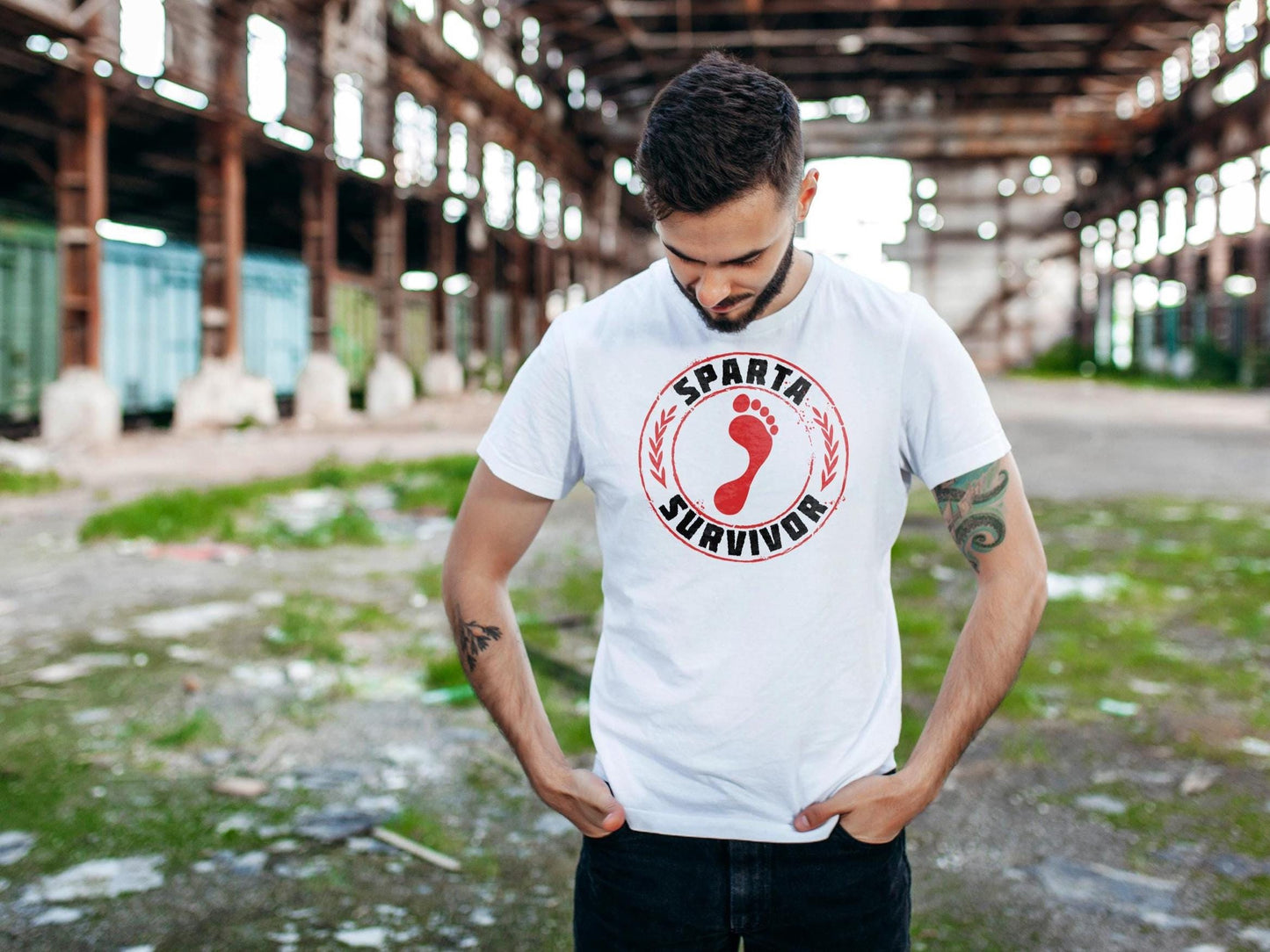 Sparta Survivor T-Shirt | 300 Parody Shirt