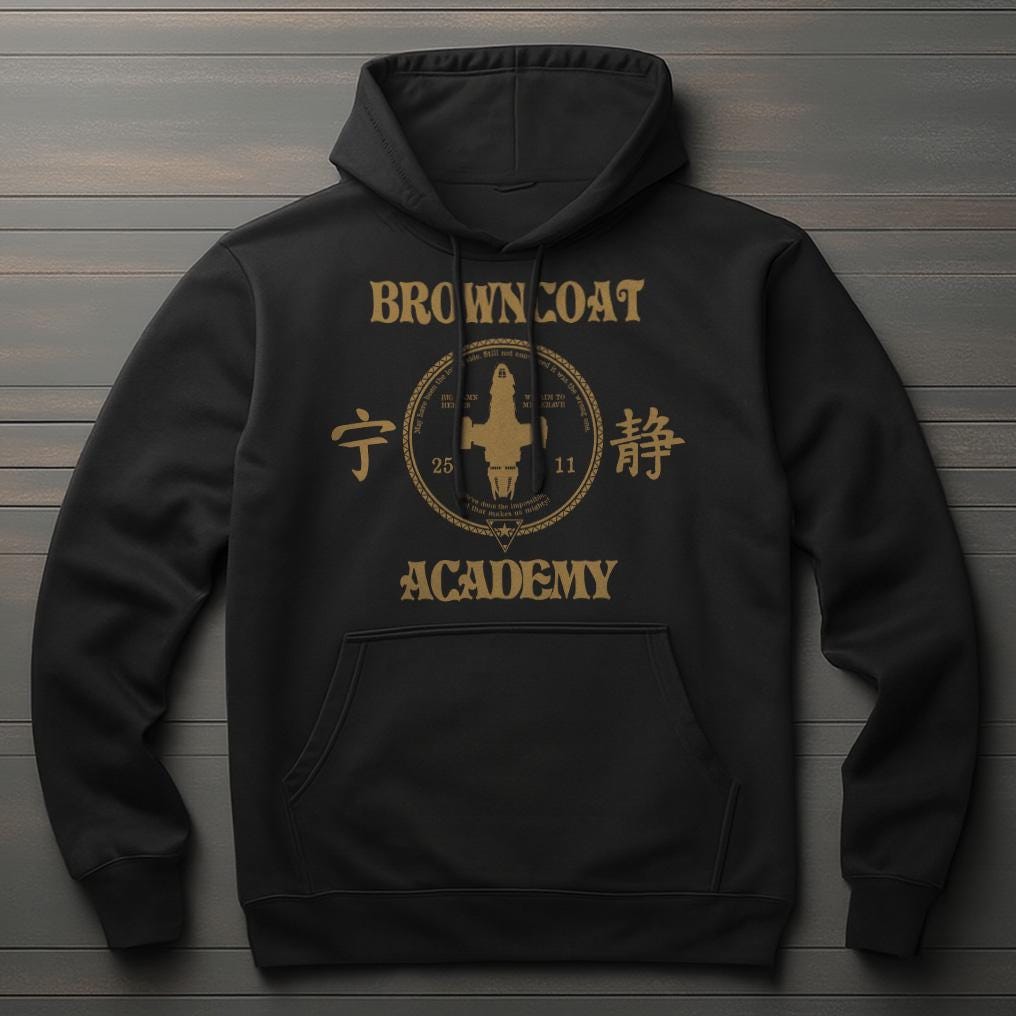 Browncoat Academy Hoodie | Firefly Serenity Fan Hoodie