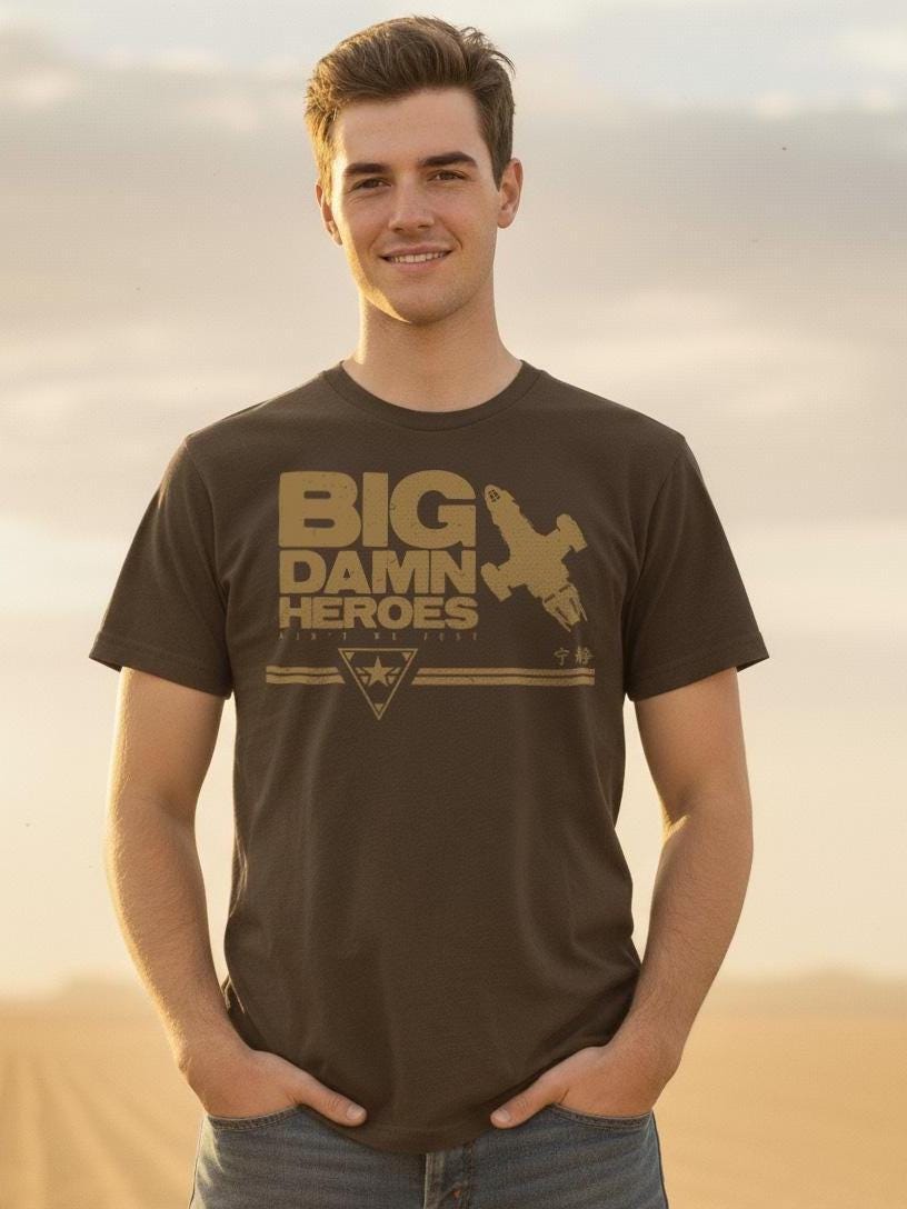 Big Damn Heroes T-Shirt | Firefly Serenity Fan Shirt