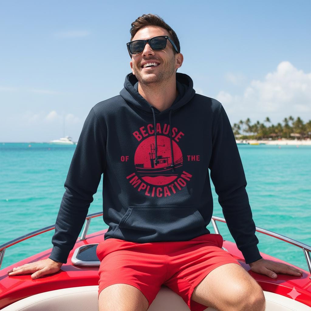 The Implication Hoodie | Always Sunny in Philadelphia Parody Apparel