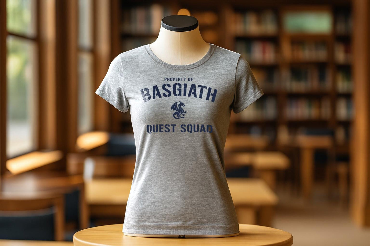 Basgiath Quest Squad T-Shirt | Fourth Wing Fan Tee