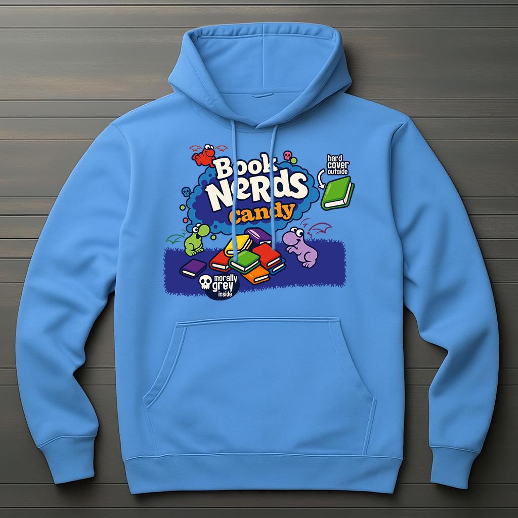 Book Nerds Hoodie | Morally Grey Hoodie