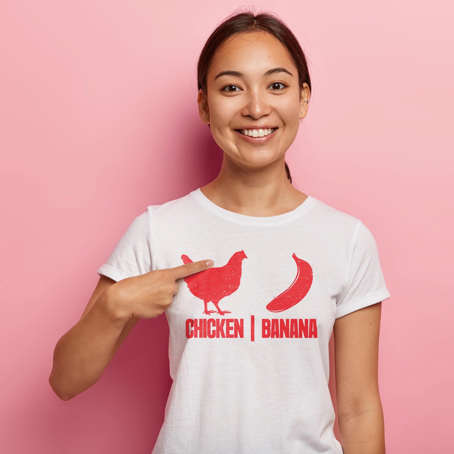 Chicken Banana T-Shirt | Funny Meme Shirt