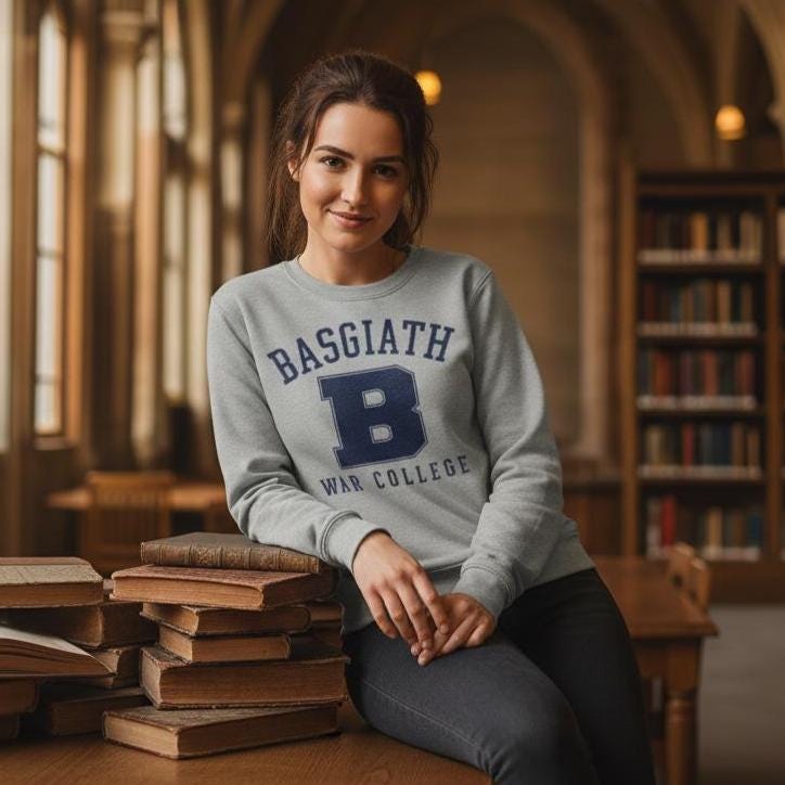 Basgiath War College Crewneck | Fourth Wing Sweatshirt