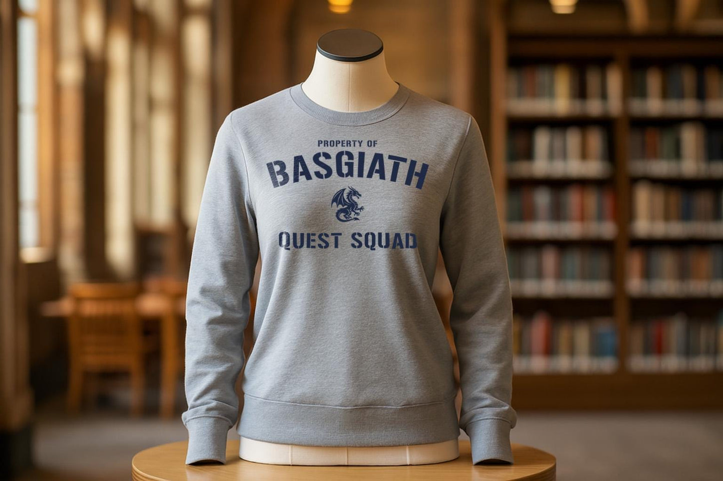 Basgiath Quest Squad Crewneck | Fourth Wing Sweatshirt
