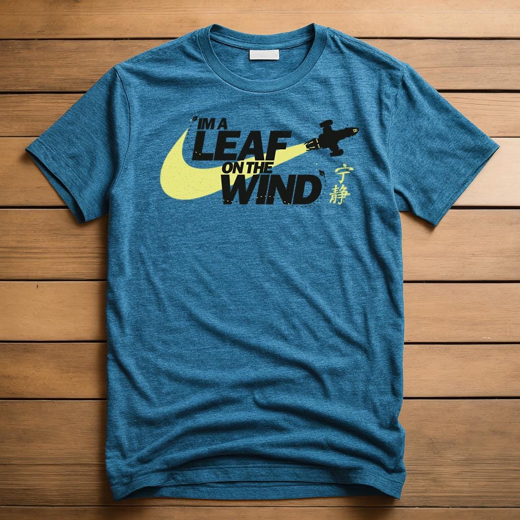 Leaf of the Wind T-Shirt | Firefly Serenity Tri-Blend Sports Shirt