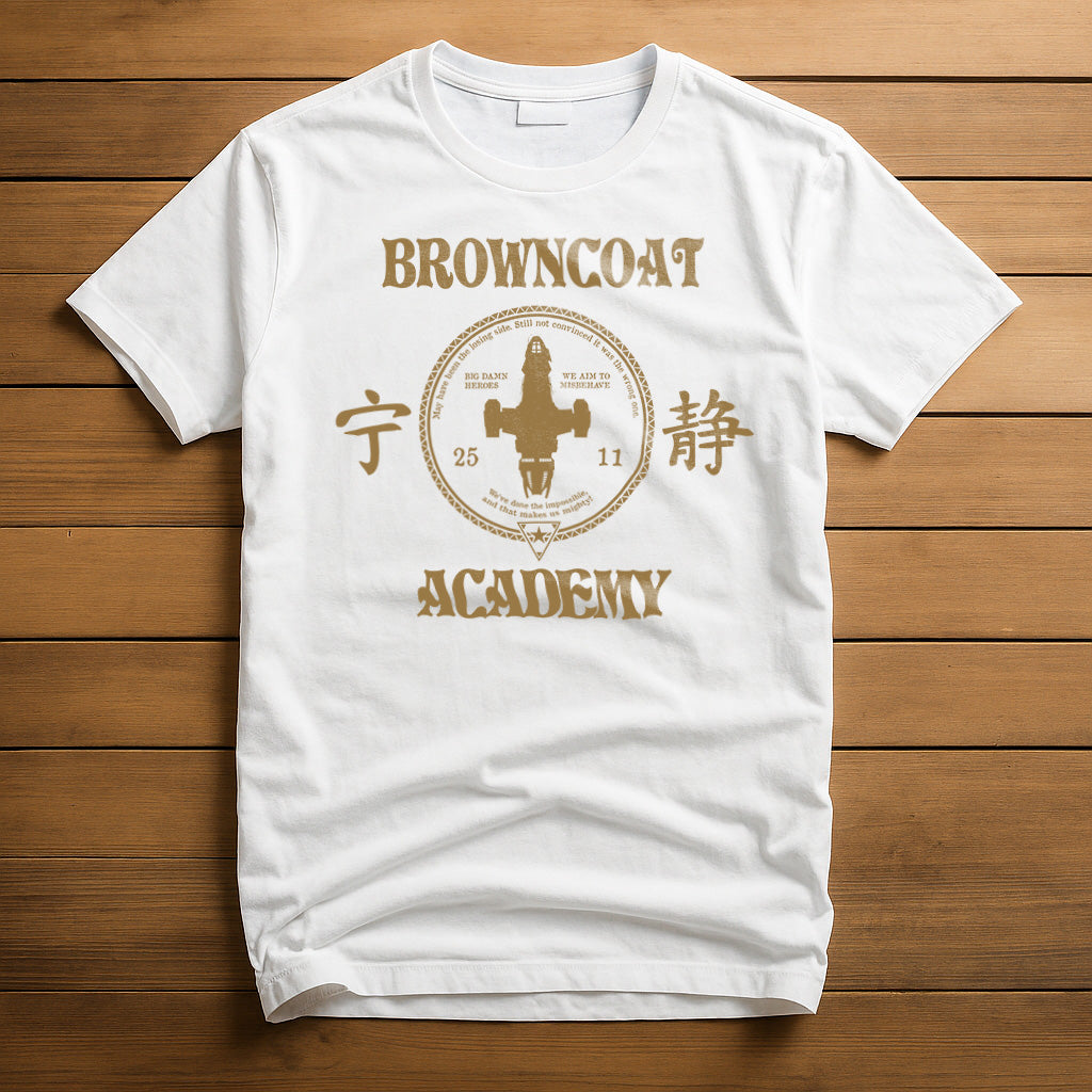 Browncoat Academy T-Shirt | Firefly Tribute Shirts