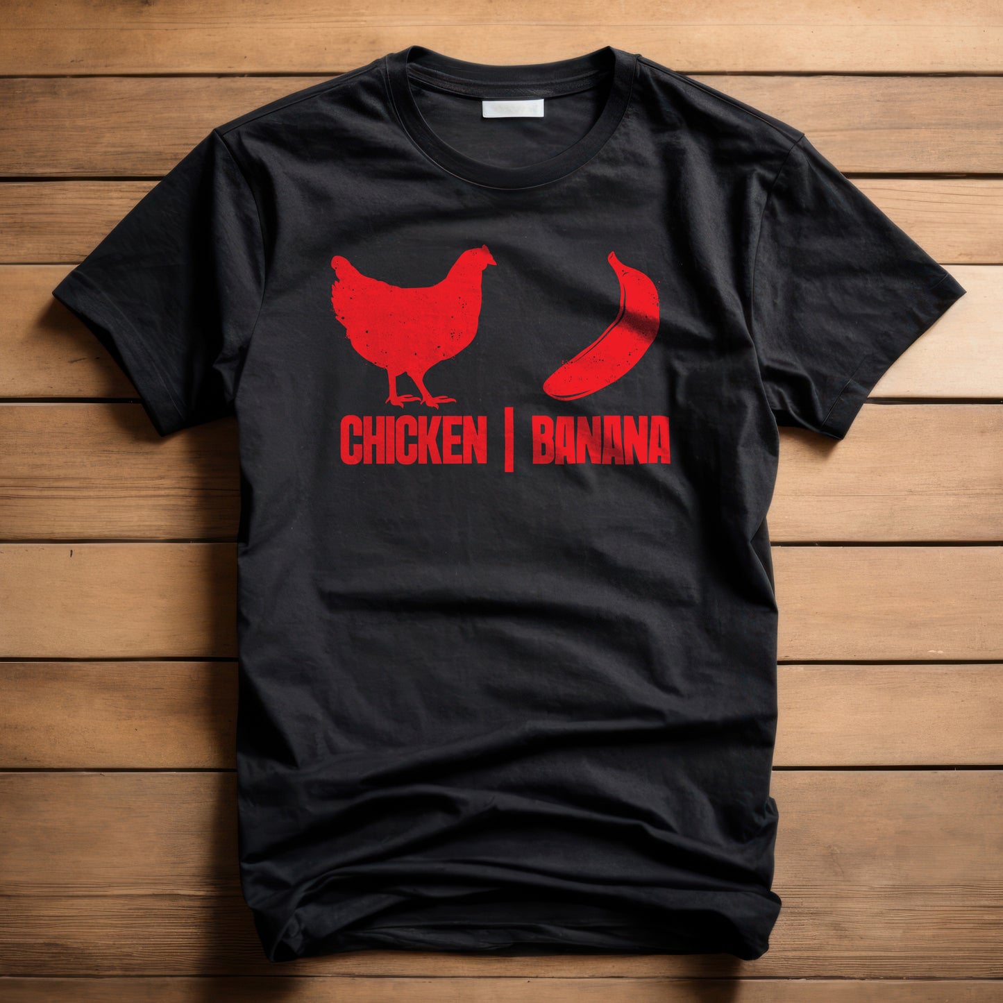 Chicken Banana T-Shirt | Funny Meme Shirt