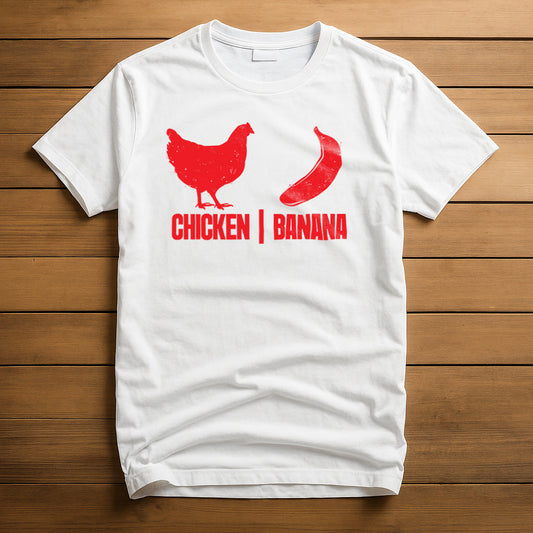 Chicken Banana T-Shirt | Funny Meme Shirt