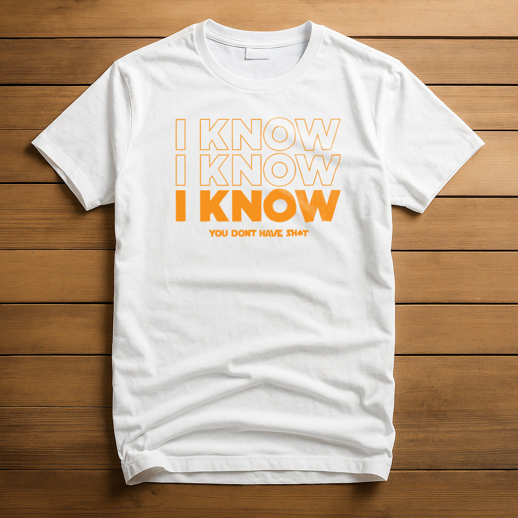 I Know Poker T-Shirt | Star Wars Parody Shirt
