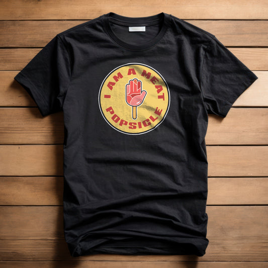 I am a Meat Popsicle T-Shirt | Fifth Element Tribute Shirt