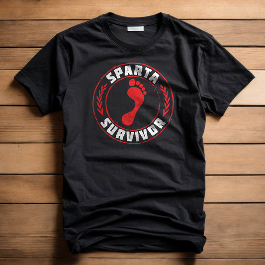 Sparta Survivor T-Shirt | 300 Parody Shirt