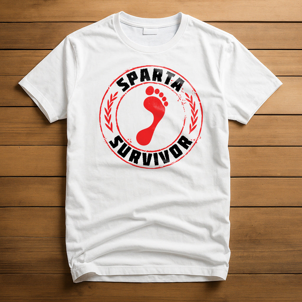 Sparta Survivor T-Shirt | 300 Parody Shirt
