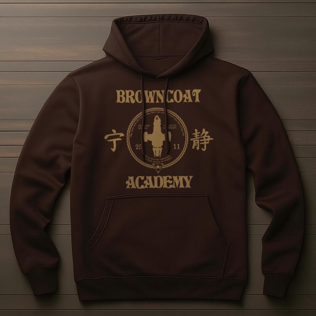 Browncoat Academy Hoodie | Firefly Serenity Fan Hoodie