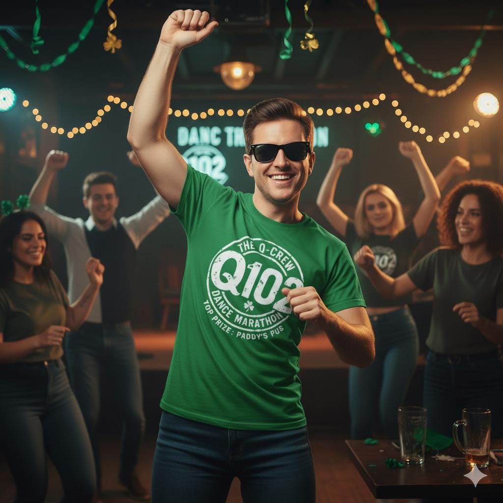 Paddy's Pub Dance Marathon T-Shirt | Always Sunny in Philadelphia Tribute T Shirt