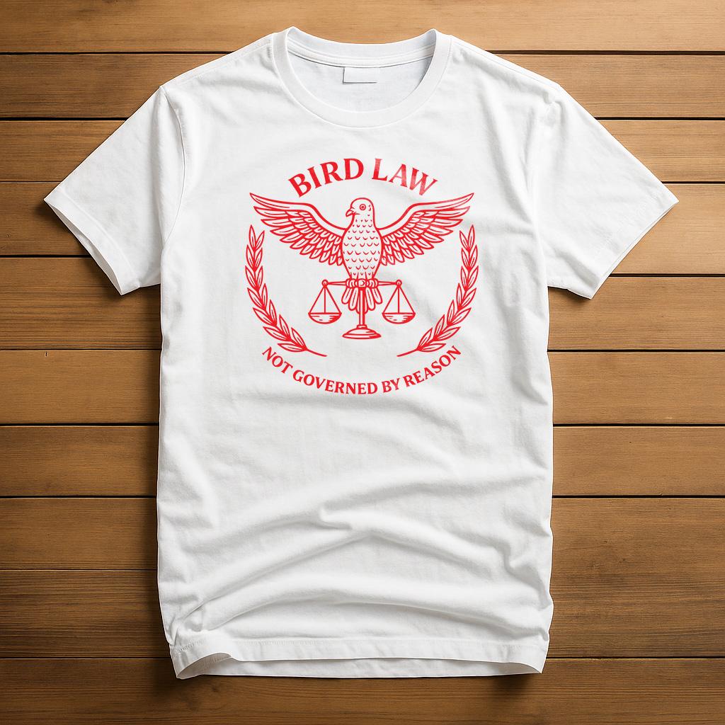 Bird Law T-Shirt | Always Sunny in Philadelphia Parody Apparel