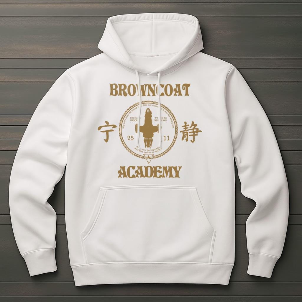 Browncoat Academy Hoodie | Firefly Serenity Fan Hoodie