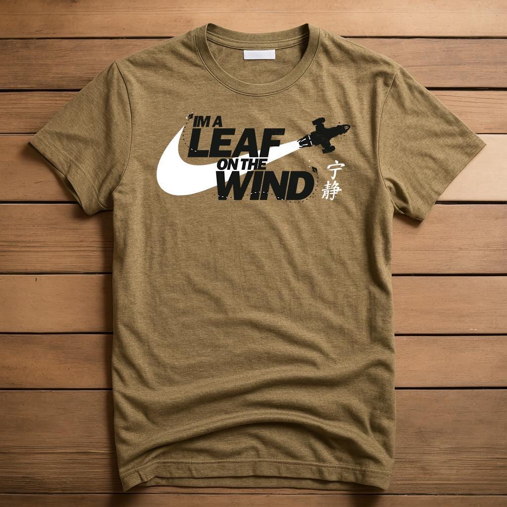 Leaf of the Wind T-Shirt | Firefly Serenity Tri-Blend Sports Shirt