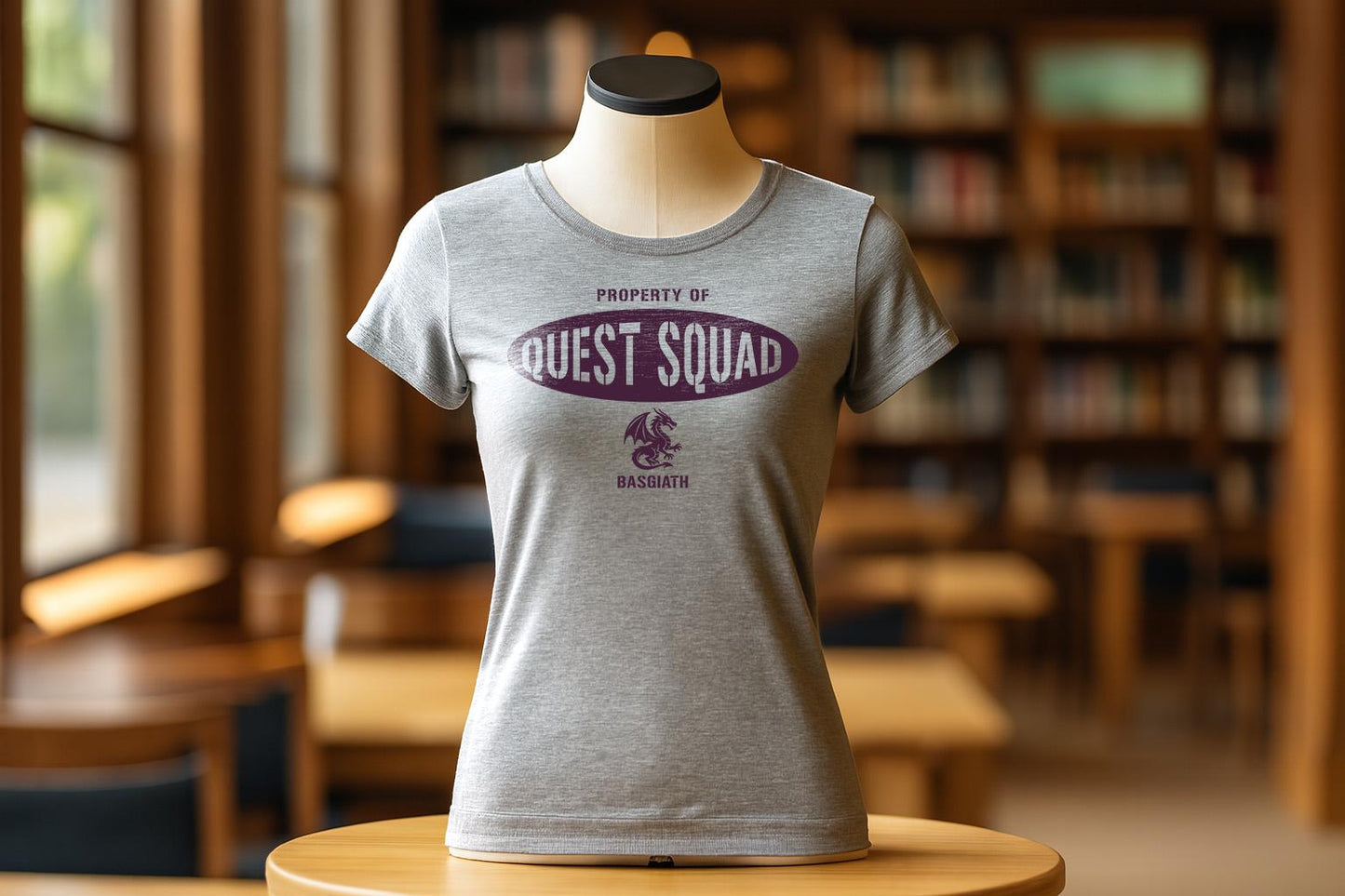 Quest Squad T-Shirt | Fourth Wing Fan Tee