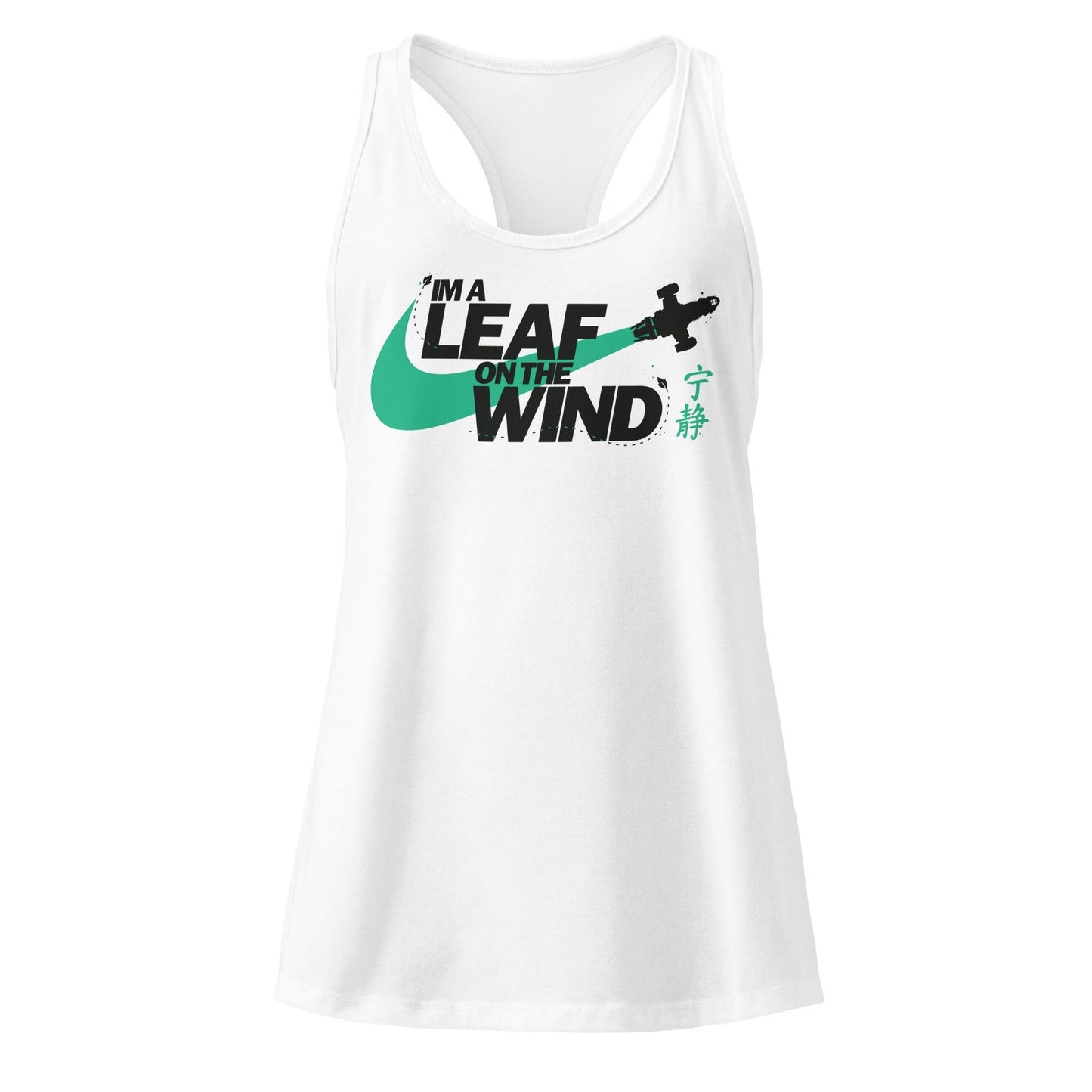 Leaf on the Wind Women’s Fitted Racerback Top