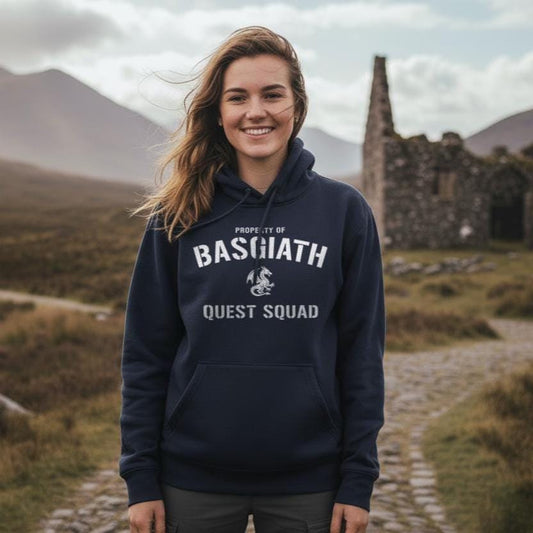 Basgiath Quest Squad Hoodie | Fourth Wing Fan Apparel