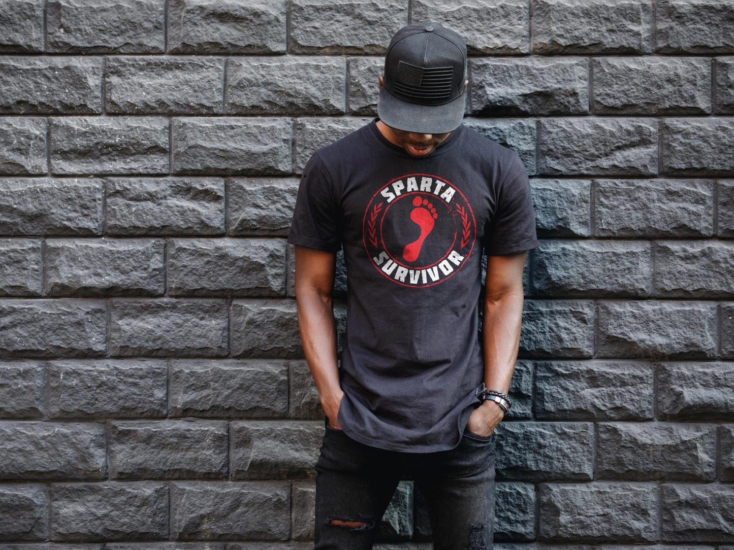 Sparta Survivor T-Shirt | 300 Parody Shirt