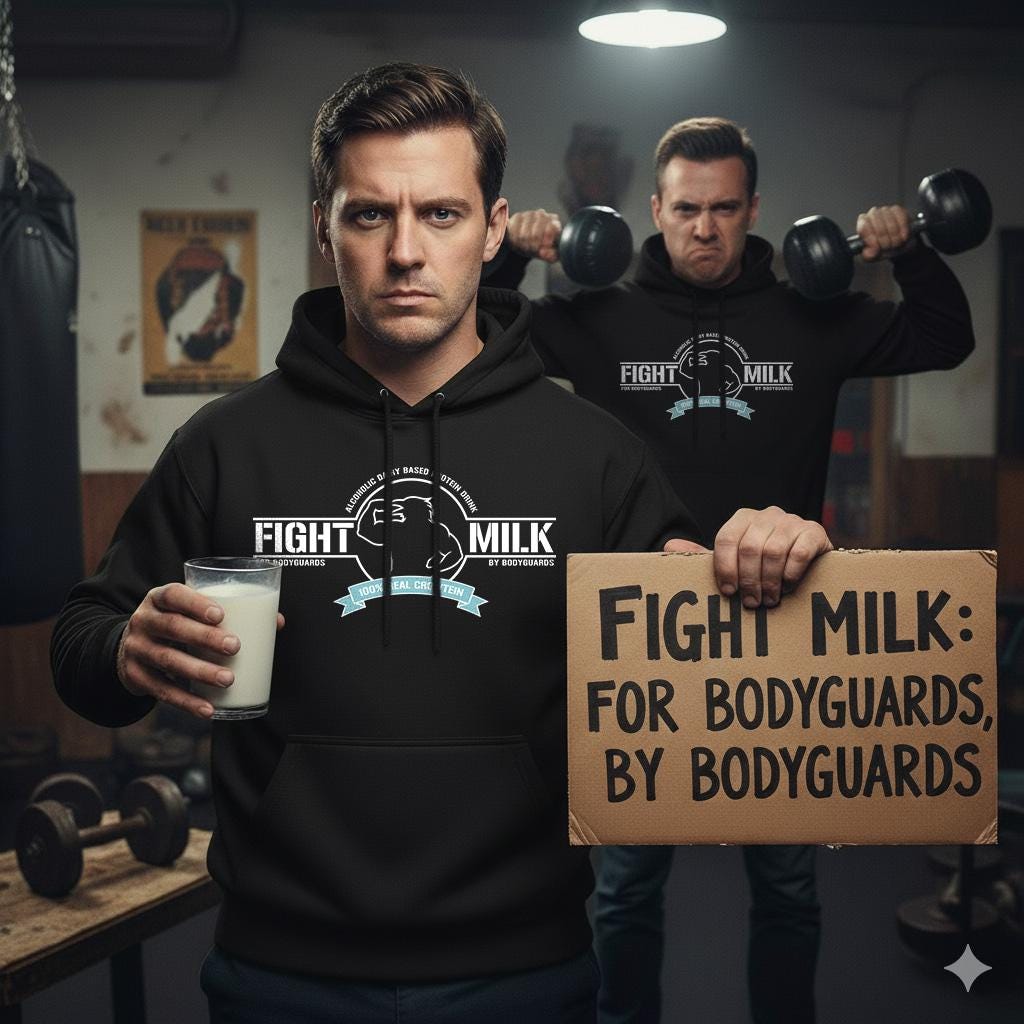 Fight Milk Hoodie | Always Sunny in Philadelphia Tribute Hoodie