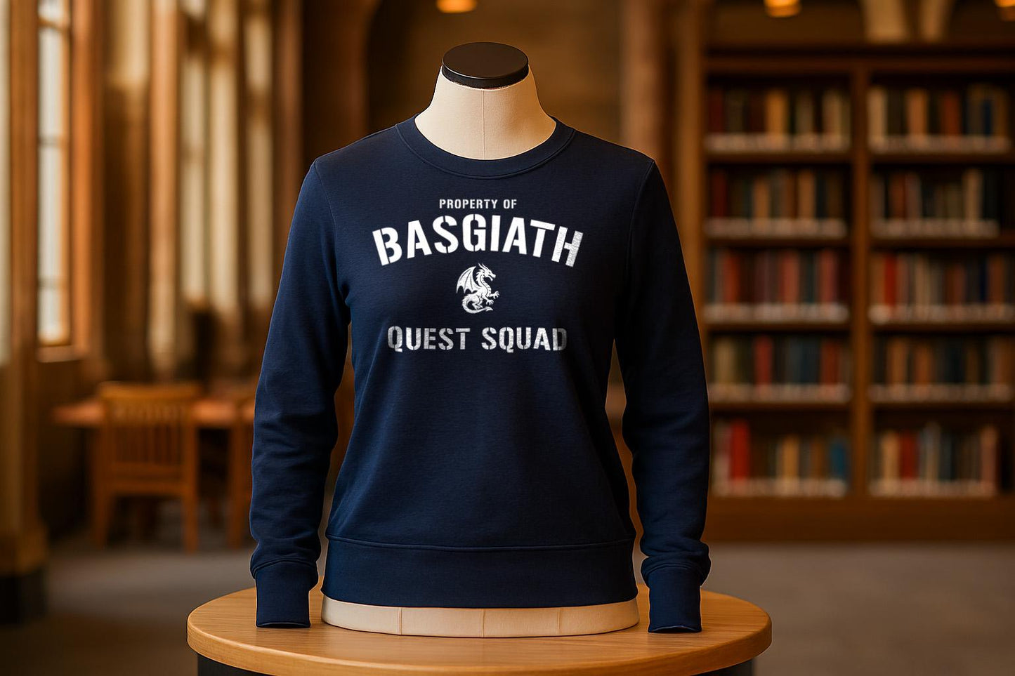 Basgiath Quest Squad Crewneck | Fourth Wing Sweatshirt