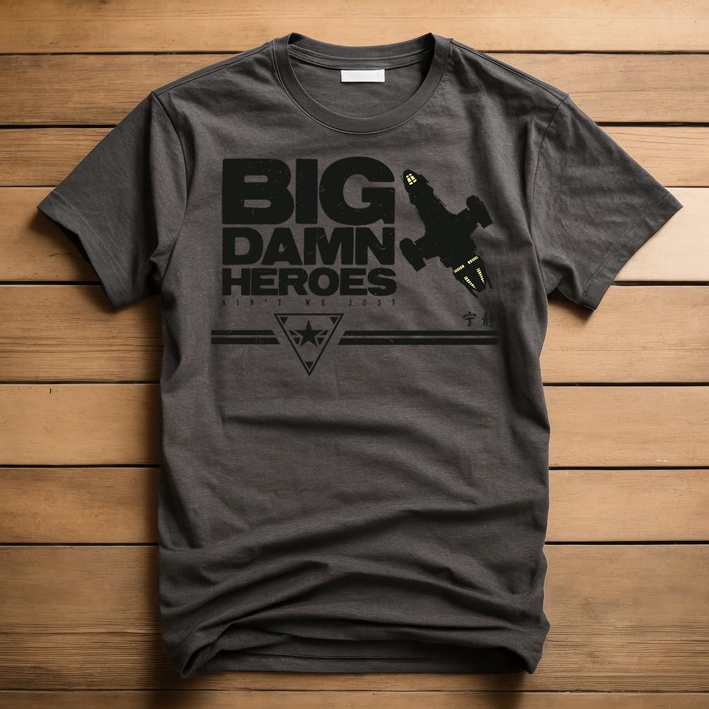 Big Damn Heroes T-Shirt | Firefly Serenity Fan Shirt